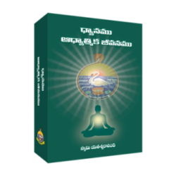 DHYANAMU - ADHYATMIKA JEEVANAM - TELUGU [Hardcover]